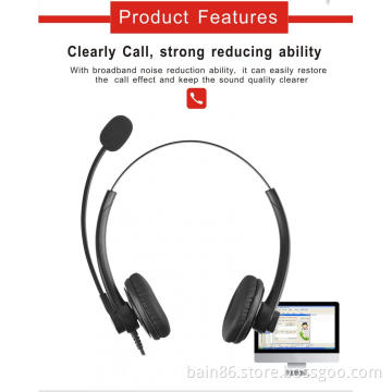 China A26 headband noise-reducing headset with microphone call center business education music game